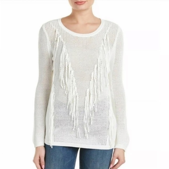 Sandro Sweaters - sandro 2 fringe Knit Sweater